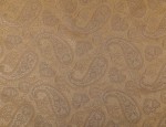 140cm Jacquard Cupro Lining - Light Fawn/Blue Paisley