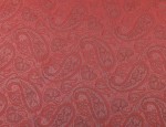 140cm Jacquard Cupro Lining - Strawberry Paisley