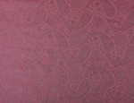 140cm Jacquard Cupro Lining - Plum Paisley