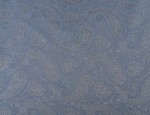 140cm Jacquard Cupro Lining - Light Denim Paisley