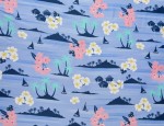 100% Viscose Twill - Bora Bora Twilight Blue