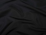 140cm Acetate/Polyester Stretch 65/35 - Black