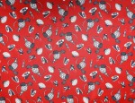 100% Viscose Twill - Vintage Beauty