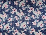 100% Viscose Twill - Paisley Hibiscus