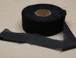2" 50mm Fine Cotton Fusible Tape - 120m Reel - Black