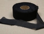 2" 50mm Fine Cotton Fusible Tape 120m Reel - Black