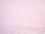 44/45" Poly/Cotton Poplin - Pink Floral