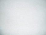 36" Pre Shrunk Cotton Canvas for Bespoke Shirt Collars - White