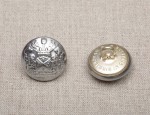 22mm Plymouth Corporation Transit Button - Chrome
