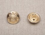 19mm Cheshire Regiment Button - Gilt