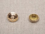 14mm Gloucestershire Regiment with QE II Crown Button - Gilt
