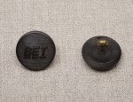 19mm British Electric Traction Company (BET) Button - Black