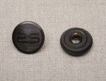 23mm British Transport Docks Button - Black