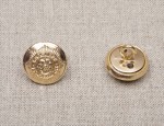 15mm Cheshire Regiment Button - Gilt