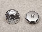 23mm Golden Express Community Security Officer/Police Button - Silver