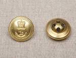 19mm Royal Navy Officer with QE II Crown Button - Gilt