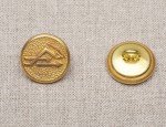 16mm Libyan Airlines Button - Gilt
