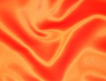 150cm Polyester Satin Lining - Fluorescent Orange