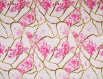 100% Viscose Twill - Kintsugi Pink