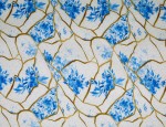 100% Viscose Twill - Kintsugi Blue