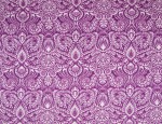 100% Viscose Twill - Damask Petunia