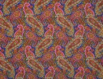 100% Viscose Twill - Traditional Paisley
