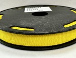 Cotton Kick Tape 14mm 25 Metre Reel - Yellow