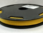 Cotton Kick Tape 14mm 25 Metre Reel - Mustard