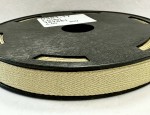 Cotton Kick Tape 14mm 25 Metre Reel - Linen