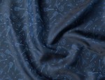 140cm Jacquard Cupro Lining - Electric Blue Guitars