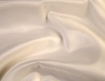 140cm Cupro 93%/Elastane 7% Stretch Taffeta - Ivory