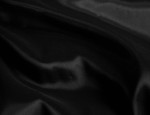 140cm Cupro 93%/Elastane 7% Stretch Taffeta - Black