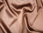 58" Polyester Satin Stretch Lining 97/3 - Mud